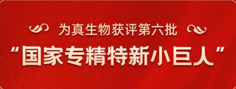 热烈祝贺UG环球视讯ug生物荣获“国家专精特新小巨人”称号